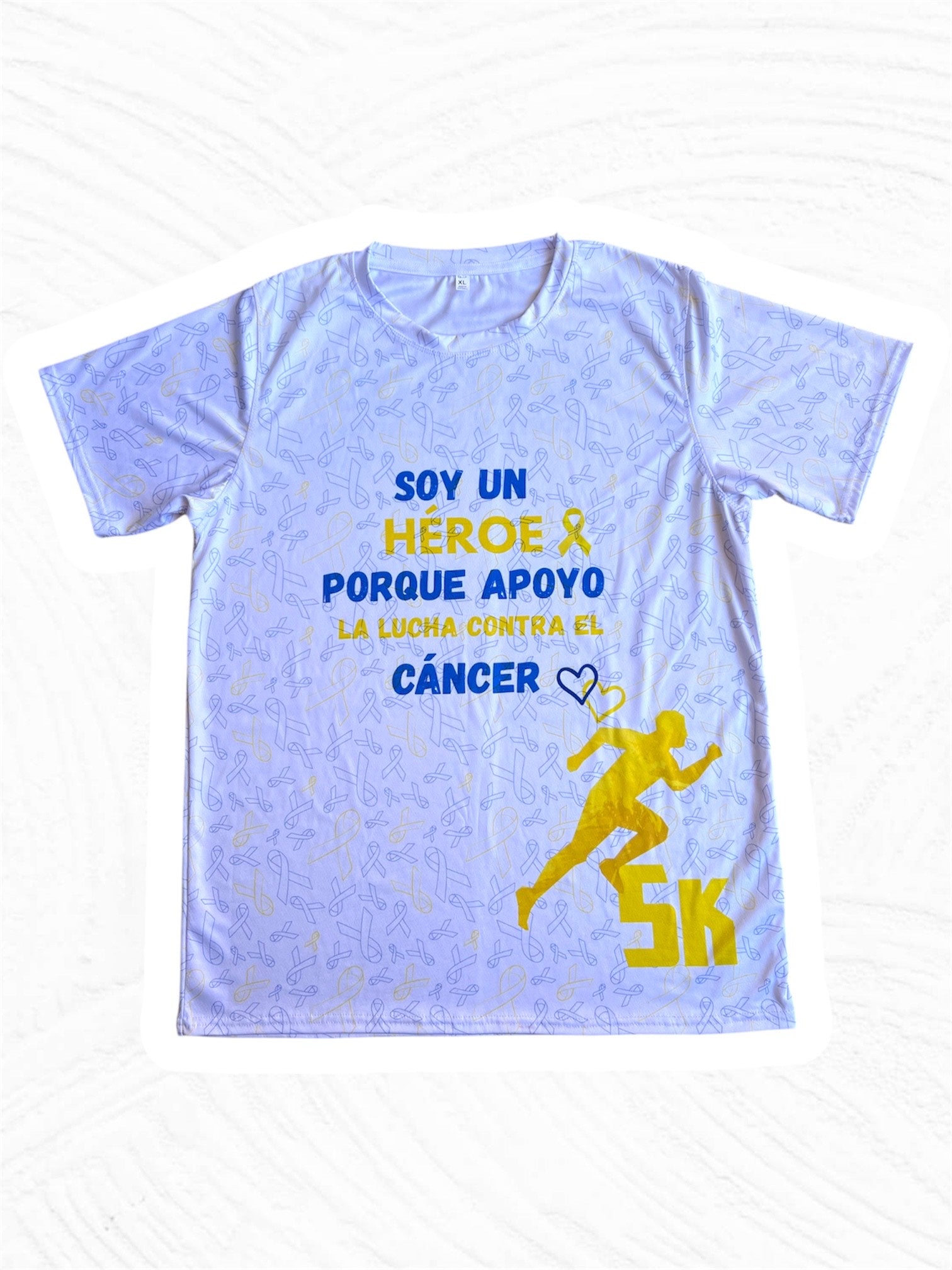 CAMISA UNISEX CONMEMORATIVA DE LA LUCHA CONTRA EL CÁNCER